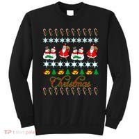 Santa Snowman Ugly Christmas Sweater Sweatshirt thumb 0
