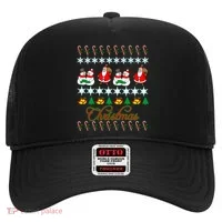 Santa Snowman Ugly Christmas Sweater Hat thumb 0