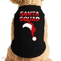 Santa Squad Doggie Tank thumb 0