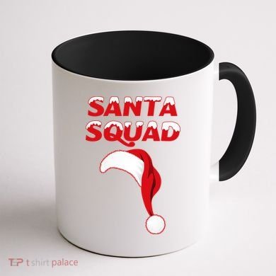 Santa Squad Coffee Mug back