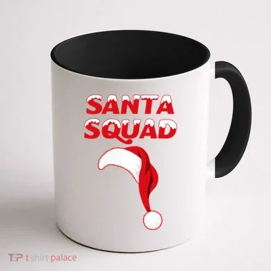 Santa Squad Coffee Mug back