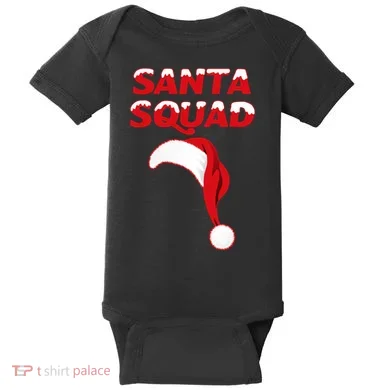 Santa Squad Baby Bodysuit