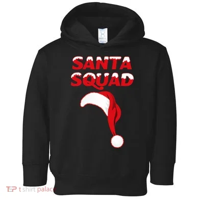 Santa Squad Toddler Hoodie