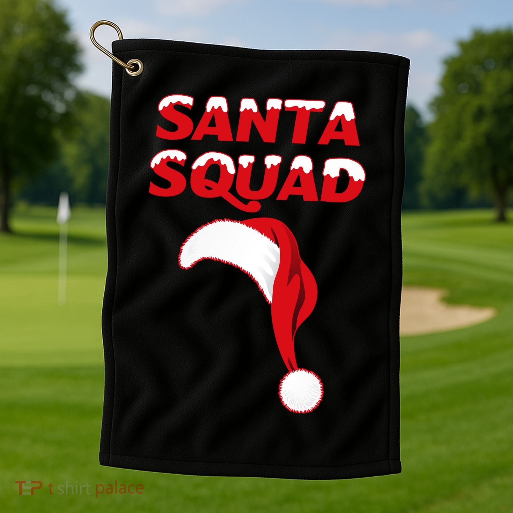 Santa Squad Golf Towel