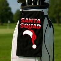Santa Squad Golf Towel thumb 2