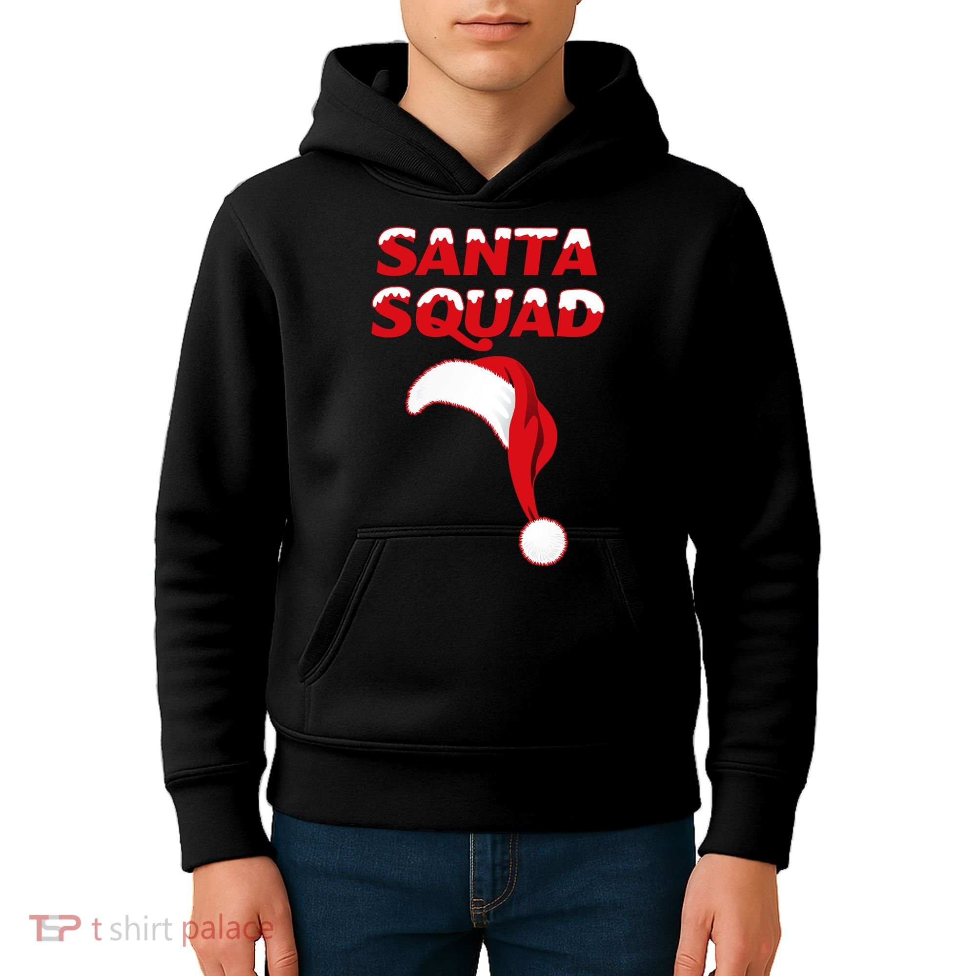 Santa Squad Kids Hoodie