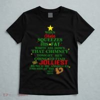 Santa Squeezes Down The Chimney T-Shirt thumb 5