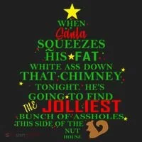 Santa Squeezes Down The Chimney Tumbler thumb 3