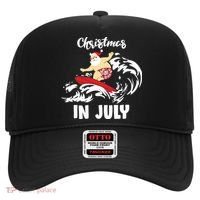 Santa Surfing Christmas In July Hat thumb 0