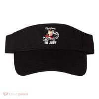 Santa Surfing Christmas In July Visor thumb 0