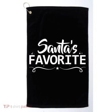 Santa's Favorite Golf Towel
