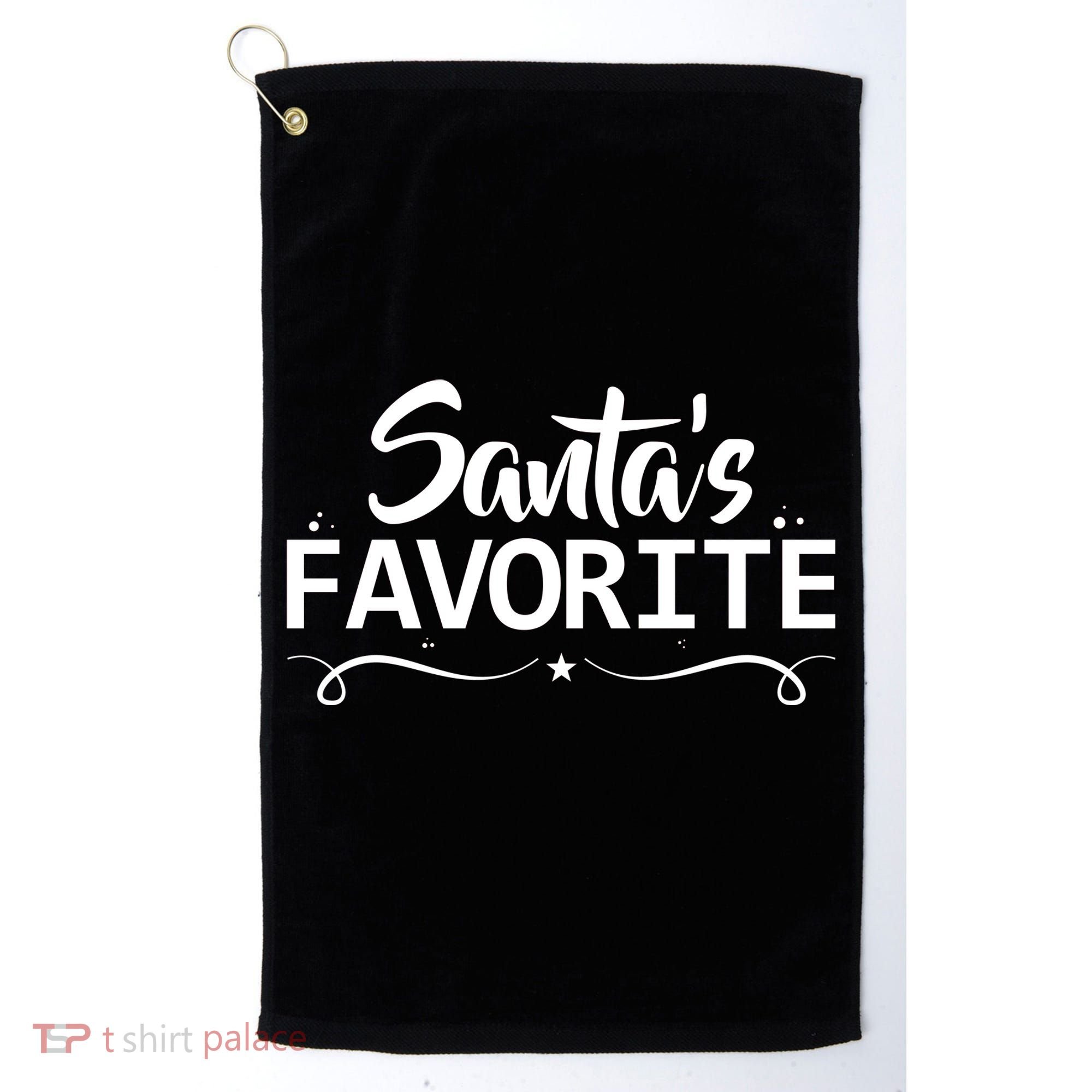 Santa's Favorite Golf Towel