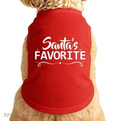 Santa's Favorite Doggie Tank