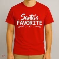 Santa's Favorite T-Shirt thumb 3