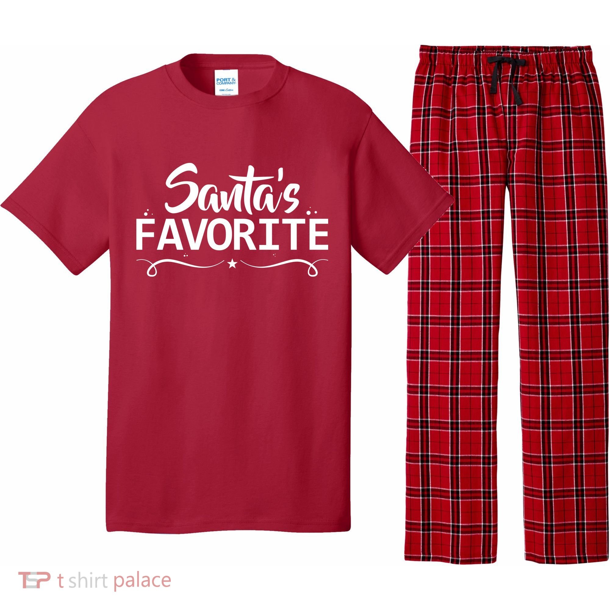 Santa's Favorite Pajama Set