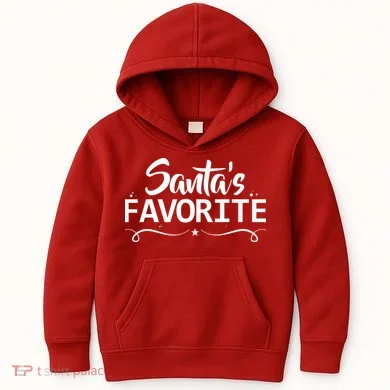 Santa's Favorite Kids Hoodie