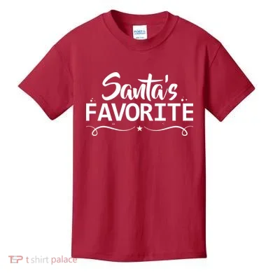 Santa's Favorite Kids T-Shirt