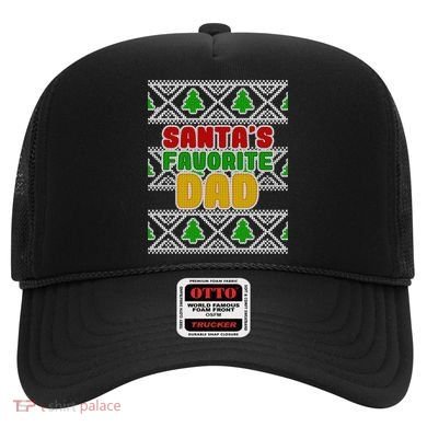 Santa's Favorite Dad Ugly Sweater Hat