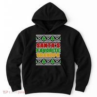 Santa's Favorite Grandpa Ugly Sweater Hoodie thumb 0