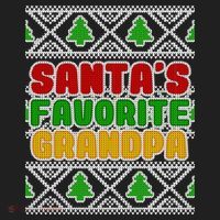 Santa's Favorite Grandpa Ugly Sweater Tumbler thumb 3