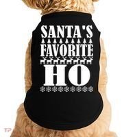 Santa's Favorite Ho Doggie Tank thumb 0