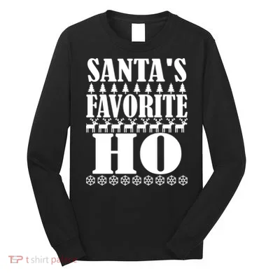 Santa's Favorite Ho Long Sleeve Shirt