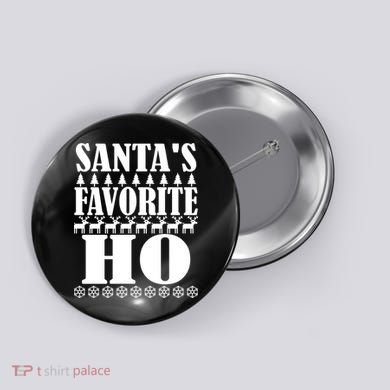 Santa's Favorite Ho Button