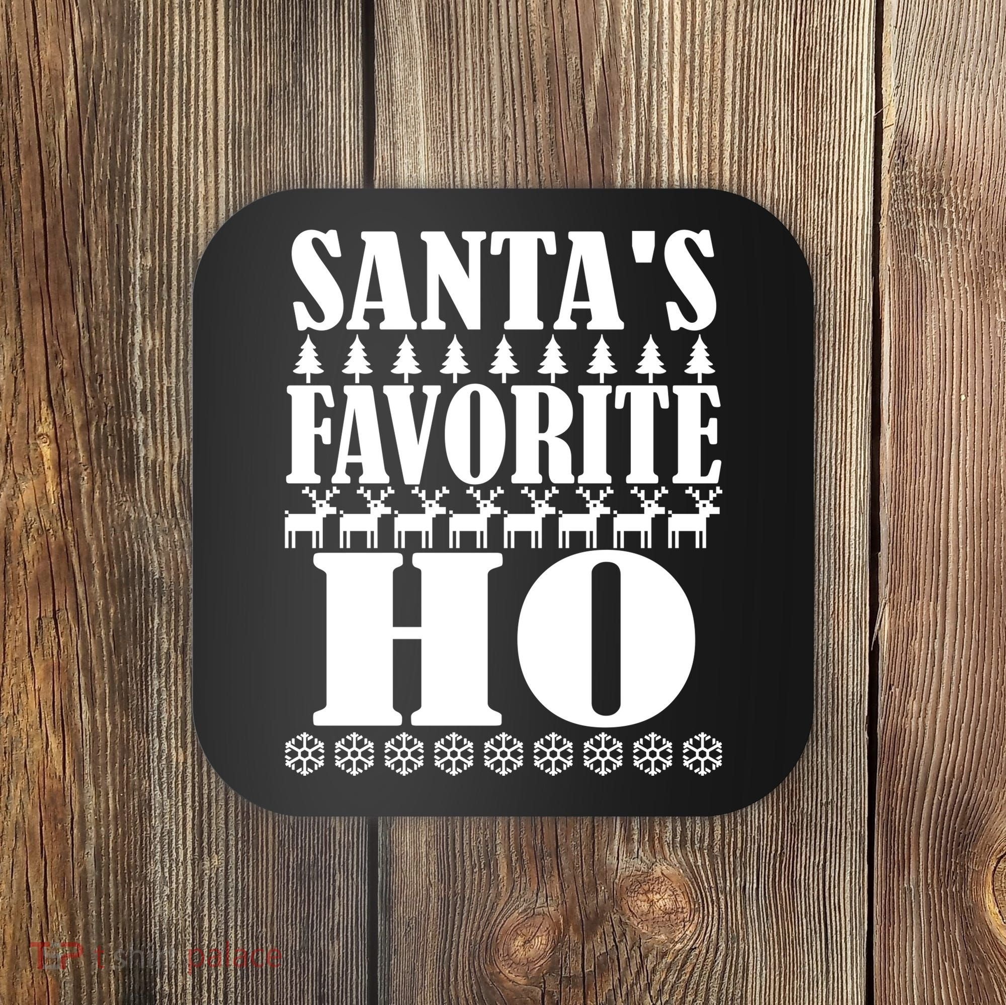 Santa's Favorite Ho Coaster
