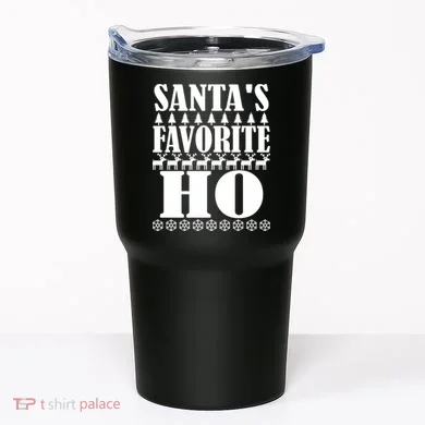 Santa's Favorite Ho Tumbler