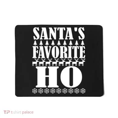 Santa's Favorite Ho Mousepad