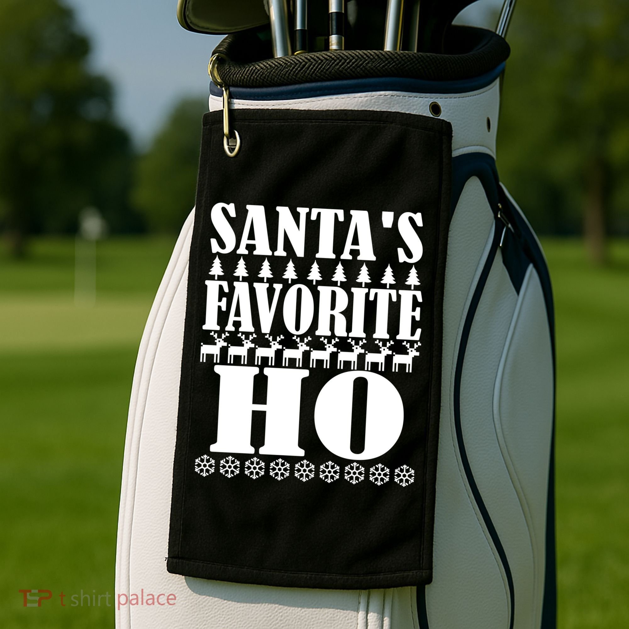 Santas Favorite Ho Golf Towel