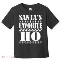 Santa's Favorite Ho Toddler T-Shirt thumb 0