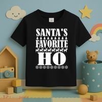 Santa's Favorite Ho Toddler T-Shirt thumb 3