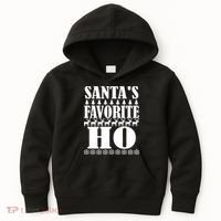 Santa's Favorite Ho Kids Hoodie thumb 0