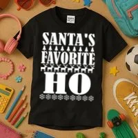 Santa's Favorite Ho Kids T-Shirt thumb 3