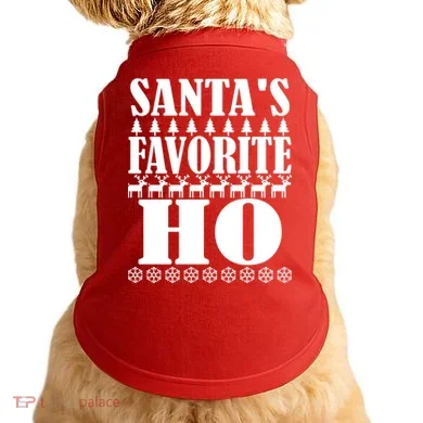 Santas Favorite Ho Doggie Tank