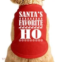 Santas Favorite Ho Doggie Tank thumb 0