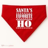 Santas Favorite Ho USA-Made Doggie Bandana thumb 0