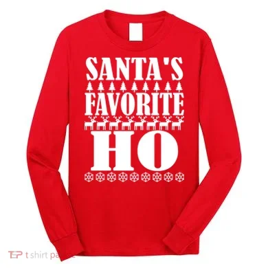Santas Favorite Ho Long Sleeve Shirt