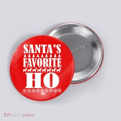 Santas Favorite Ho Button