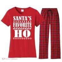 Santas Favorite Ho Women's Flannel Pajama Set thumb 0