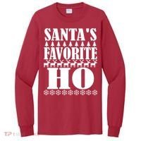Santas Favorite Ho Tall Long Sleeve Shirt thumb 0