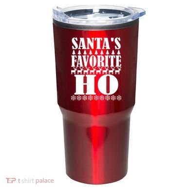 Santas Favorite Ho Tumbler
