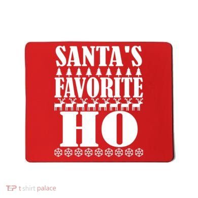 Santas Favorite Ho Mousepad