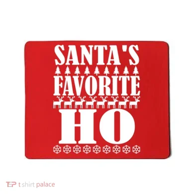 Santas Favorite Ho Mousepad