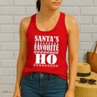 Santas Favorite Ho Women's Tank Top thumb 2
