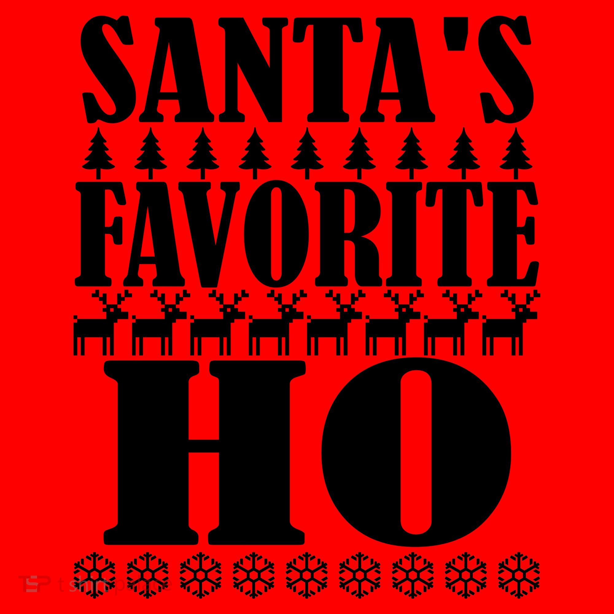 Santa's Favorite Ho Santa Hat