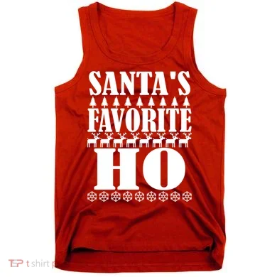 Santas Favorite Ho Tank Top