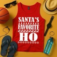 Santas Favorite Ho Tank Top thumb 4