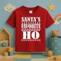 Santas Favorite Ho Toddler T-Shirt thumb 3